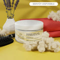 Organic certified wool keratin hair mask - regenerating & strengthening