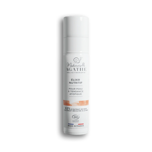 Organic Snail Slime Nourishing Elixir Cream - soothing & protective - Mademoiselle Agathe