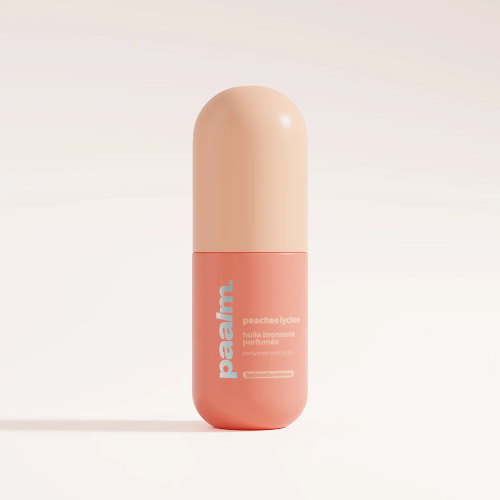 Bräunungsöl Pfirsich-Litschi – Paalm Cosmetics
