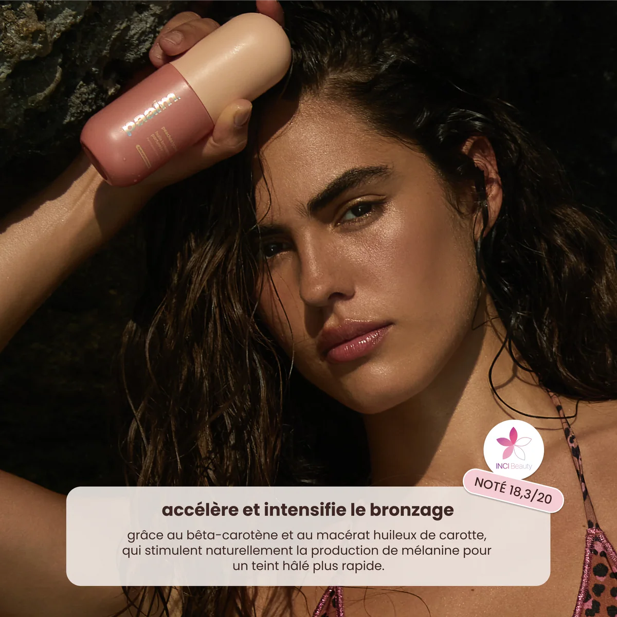 Bräunungsöl Pfirsich-Litschi – Paalm Cosmetics