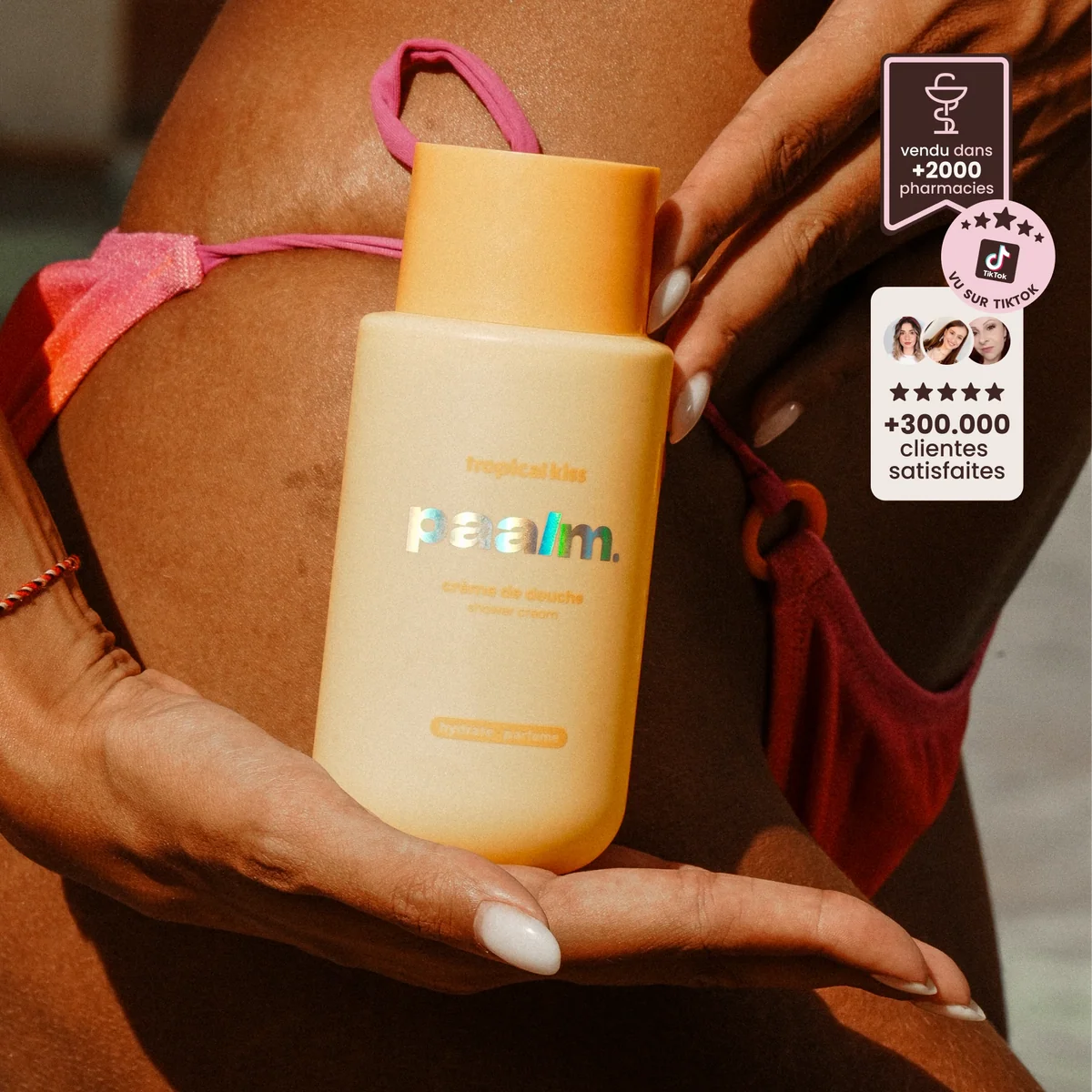 Cremige Dusche Ananas Kokosnuss - Paalm Cosmetics