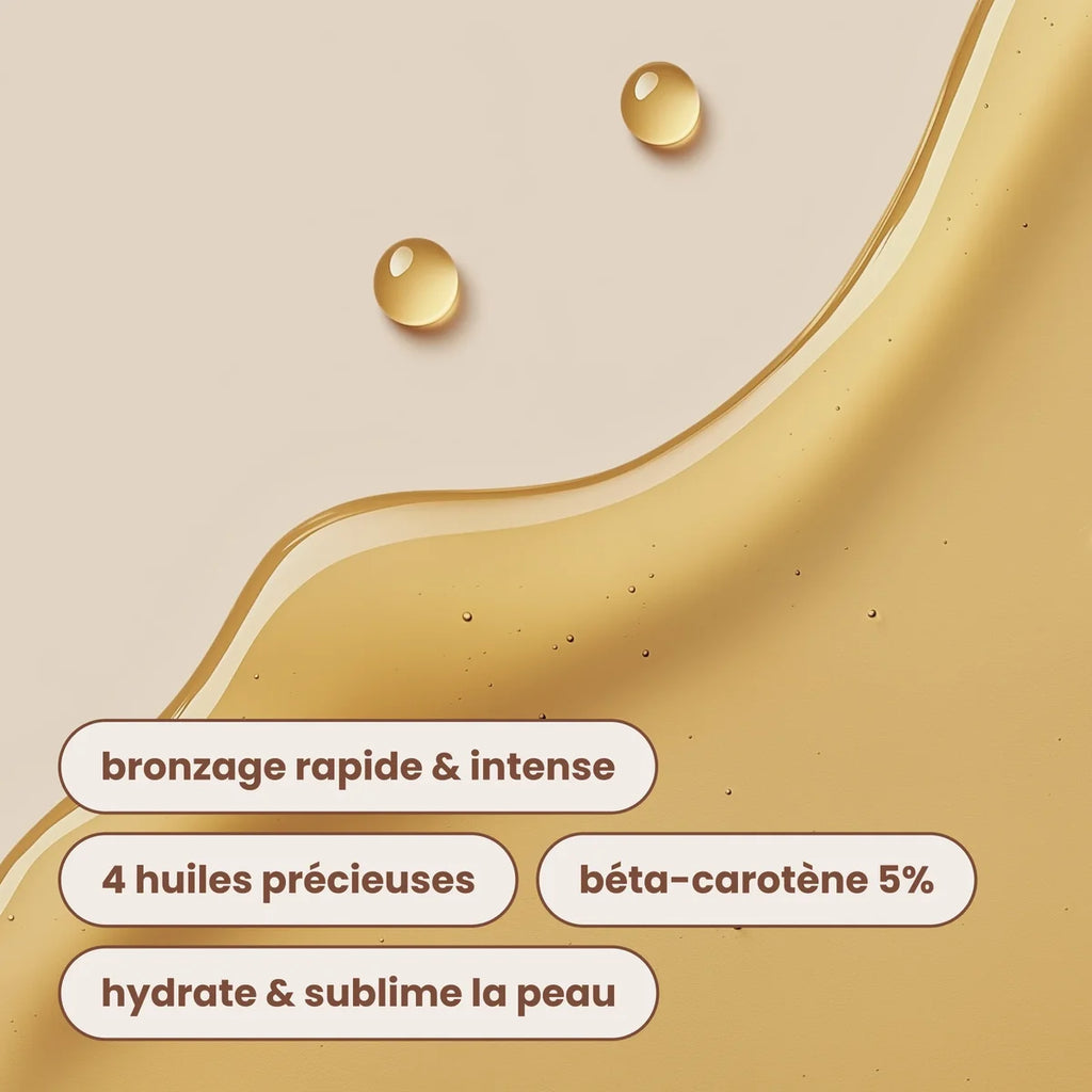Bräunungsöl Pfirsich-Litschi – Paalm Cosmetics