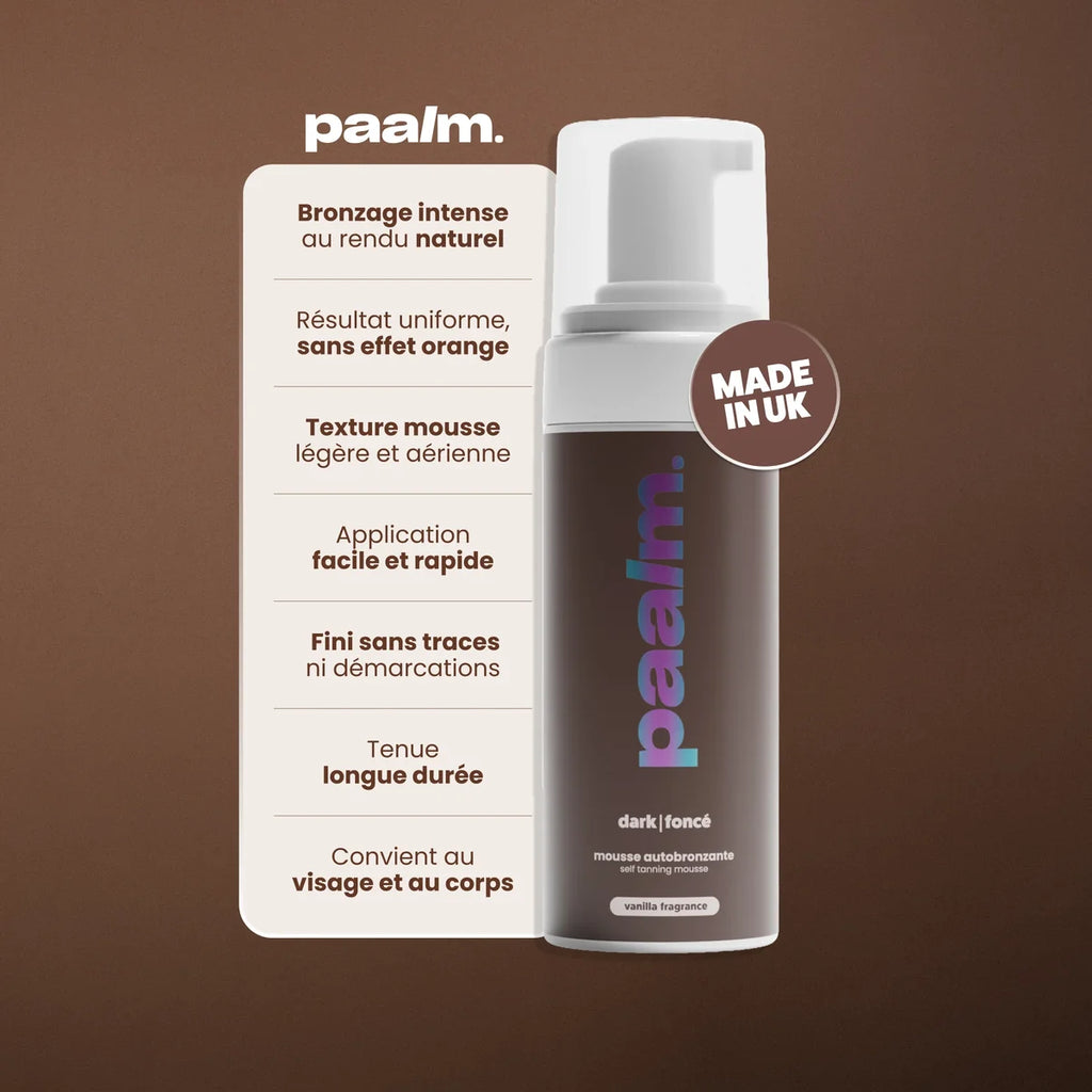 Getönter Schaum dunkel - Paalm Cosmetics