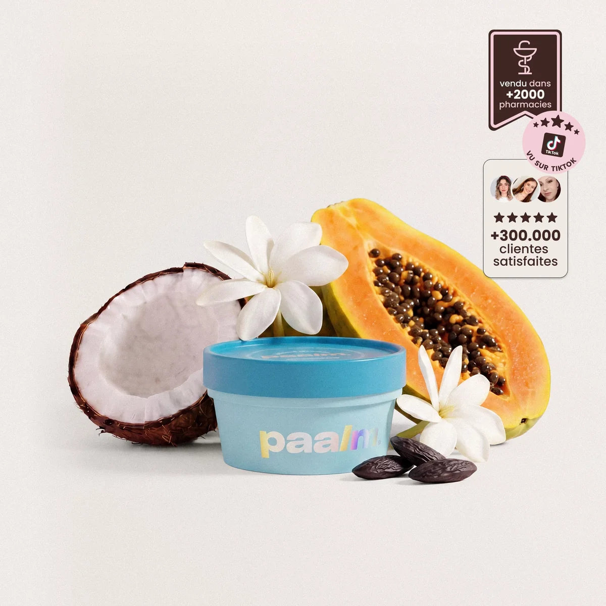 Déodorant Monoï Papaya - Paalm Cosmetics