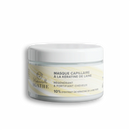 Organic certified wool keratin hair mask - regenerating & strengthening