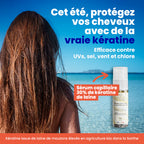 Organic Certified Wool Keratin Hair Serum - repairs & protects