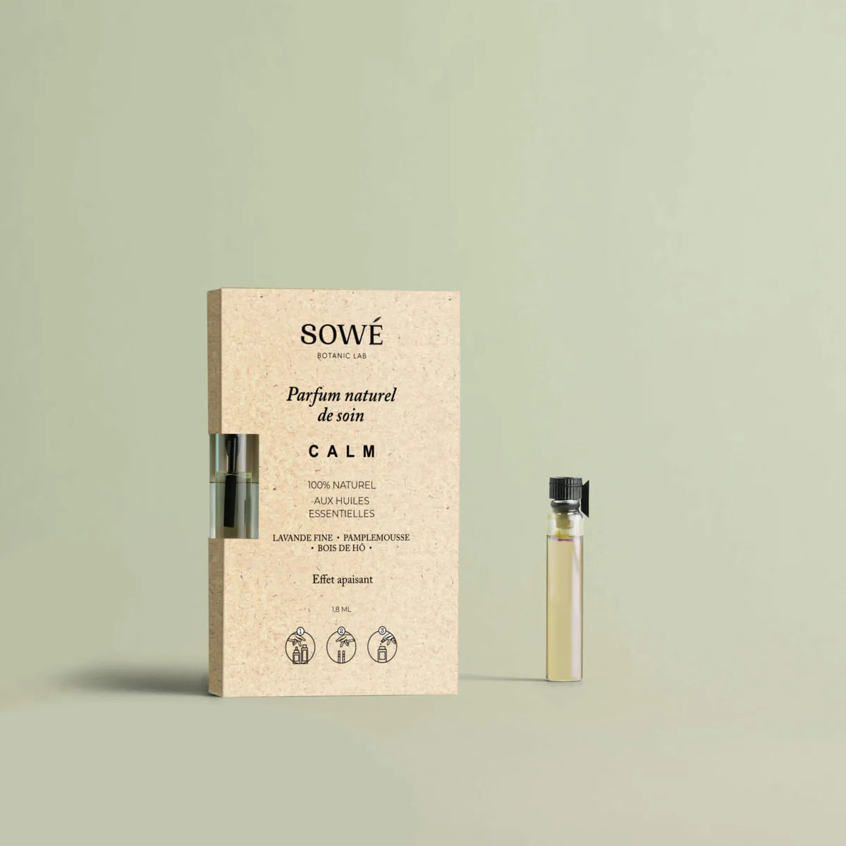 Booster Calm aux huiles essentielles bio - Parfumé à la lavande
