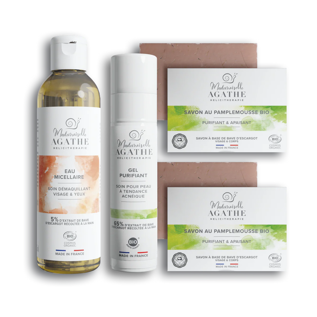 ROUTINE PEAU ACNEIQUE - Purifiant