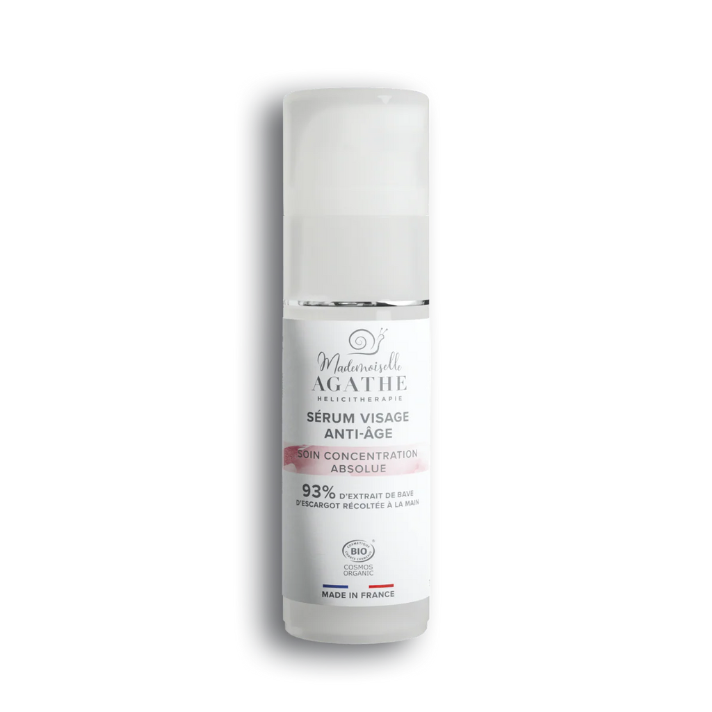 Sérum anti-age à la bave d'escargot certifié bio - rides & ridules