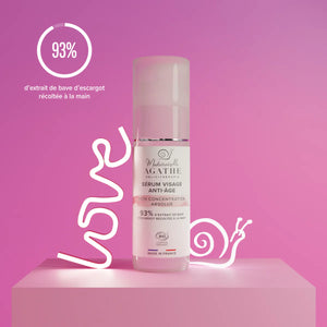 Sérum anti-age à la bave d'escargot certifié bio - rides & ridules