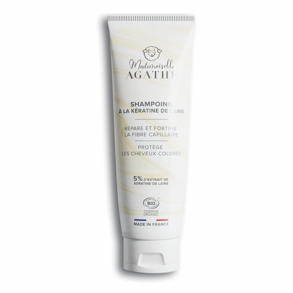 Certified organic wool keratin shampoo - washes & protects