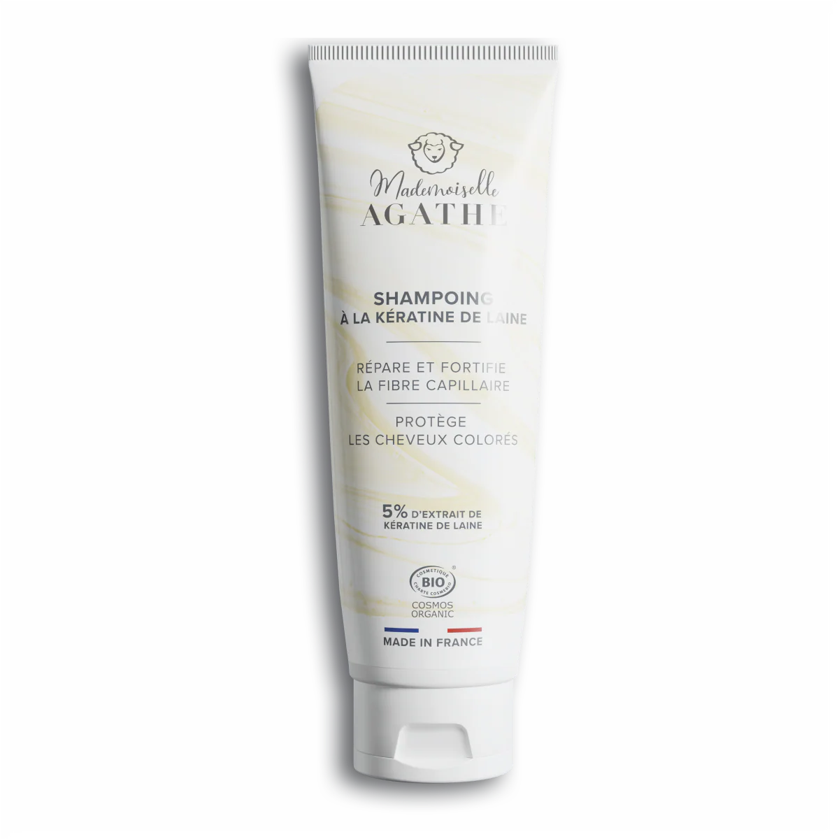 Certified organic wool keratin shampoo - washes & protects