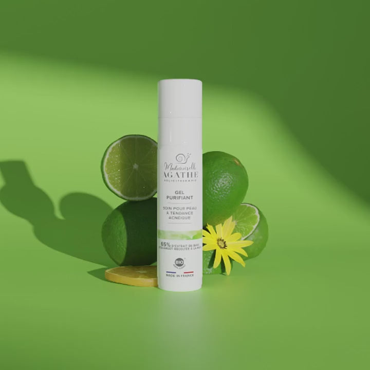 Purifying snail mucin gel - purifying & anti-blemish care - Mademoiselle Agathe