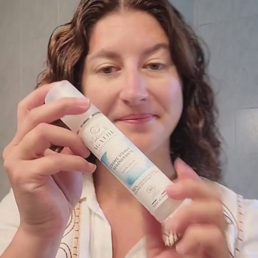 Crème jour à la bave d'escargot certifiée bio - hydratante & régénérante